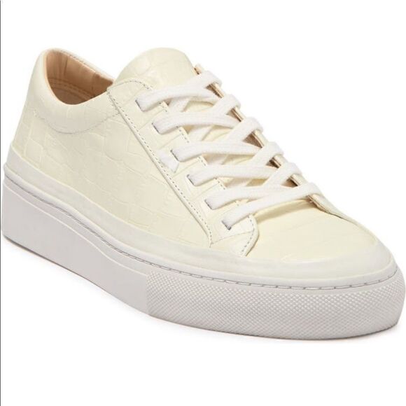 💕Via spiga samarah platform leather sneaker💕 size 5 - Picture 2 of 8